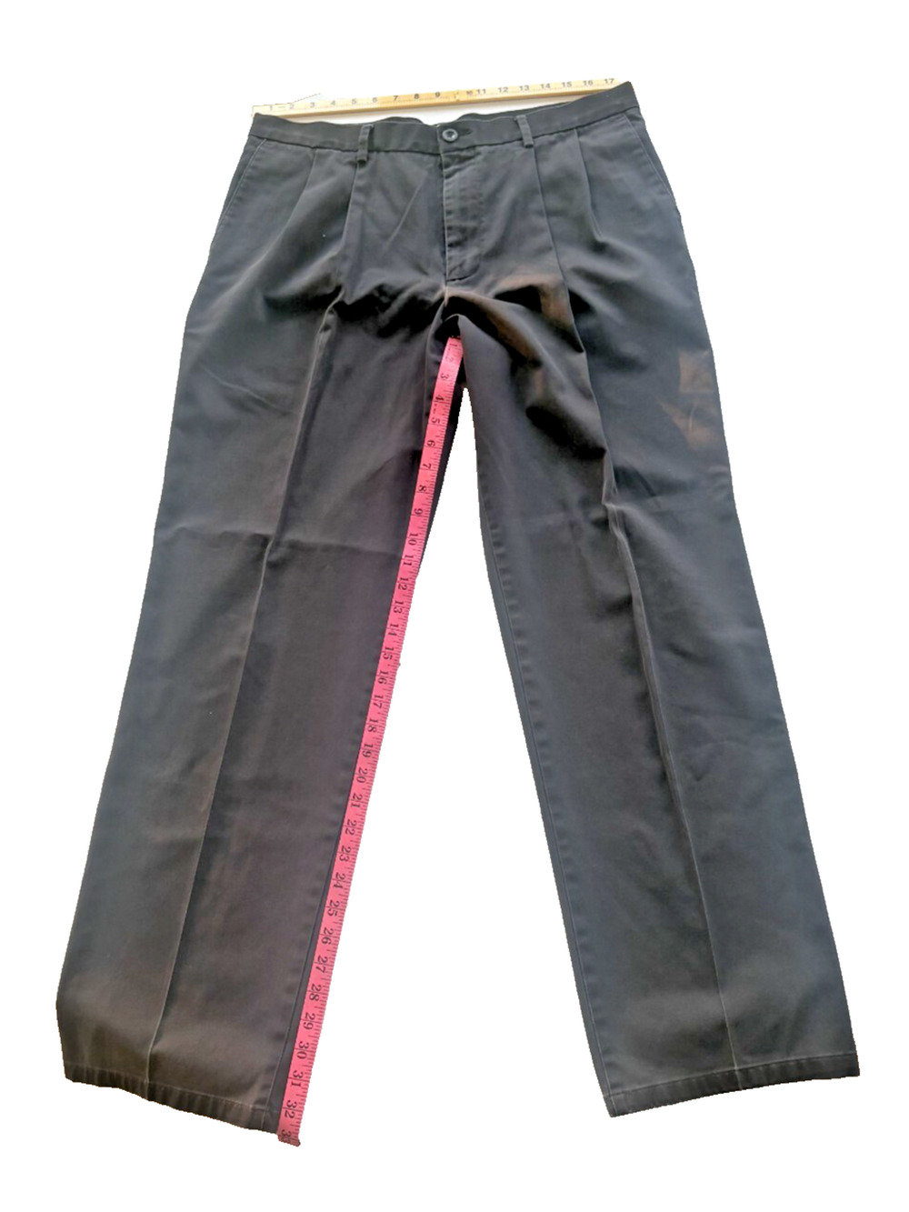 Black Dockers D3 Classic Fit Size 36 x 34 Casual Chino Pants